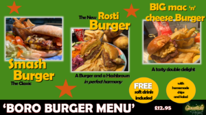 Glowsticks Boro Burgers
